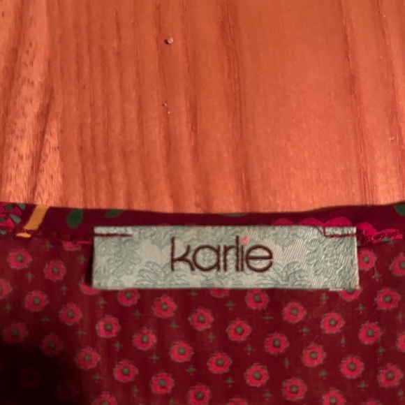 Karlie Ladies Boho Blouse- S - Picture 2 of 3